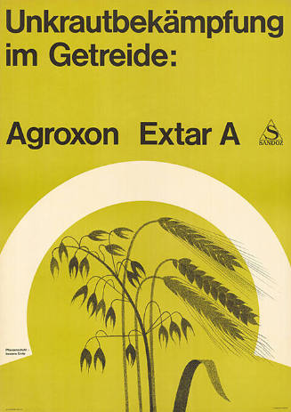 Unkrautbekämpfung im Getreide: Agroxon Extar A, Sandoz