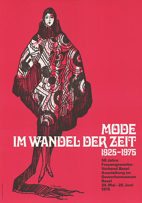 Mode im Wandel der Zeit 1925–1975, 50 Jahre Frauengewerbeverband, Gewerbemuseum Basel