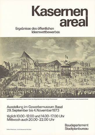 Kasernenareal, Ergebnisse des öffentlichen Ideenwettbewerbes, Gewerbemuseum Basel