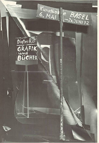 Dieter Rot, Grafik und Bücher, Kunsthalle Basel