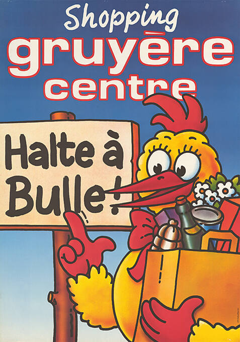 Shopping gruyère centre, Halte à Bulle!