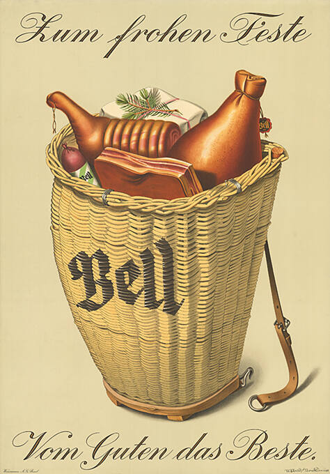 Zum frohen Feste, Vom Guten das Beste, Bell