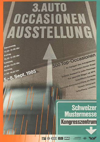 3. Auto Occasionen Ausstellung, Schweizer Mustermesse