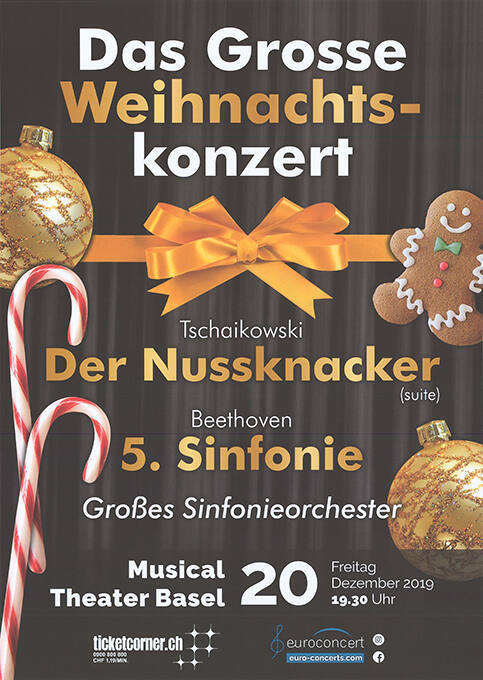 Das Grosse Weihnachtskonzert, Grosses Sinfonieorchesterl, Musical Theater Basel