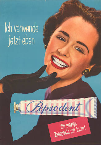 Pepsodent, die einzige Zahnpasta mit Irium!