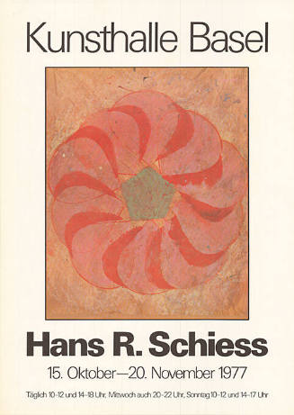 Hans R. Schiess, Kunsthalle Basel