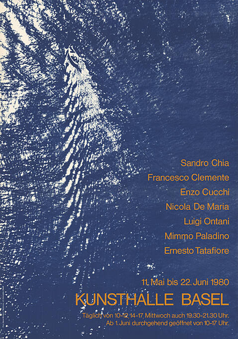 Sandro Chia, Francesco Clemente, Enzo Cucchi, Nicola De Maria, Luigi Ontani, Mimmo Paladino, Ernesto Tatafiore, Kunsthalle Basel