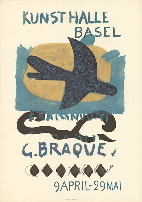 G. Braque, Kunsthalle Basel