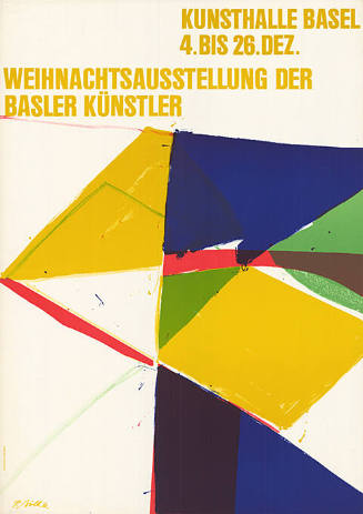 Weihnachtsausstellung der Basler Künstler, Kunsthalle Basel