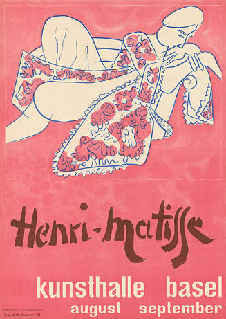 Henri Matisse, Kunsthalle Basel