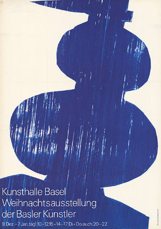 Weihnachtsausstellung der Basler Künstler, Kunsthalle Basel