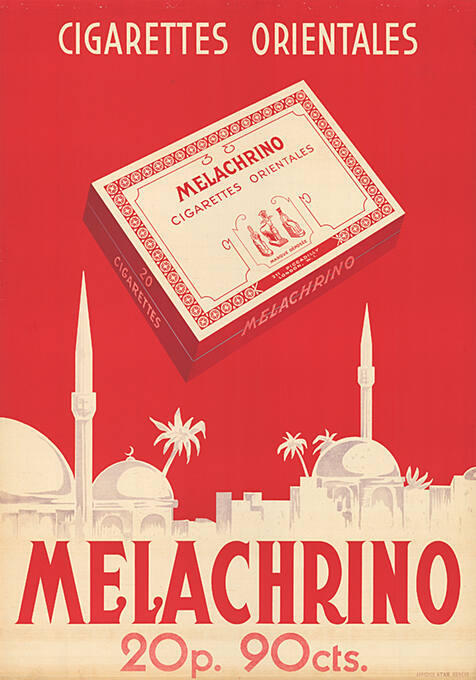 Melachrino, Cigarettes orientale