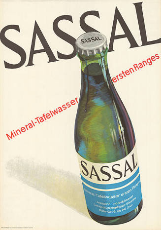 Sassal, Mineral-Tafelwasser ersten Ranges