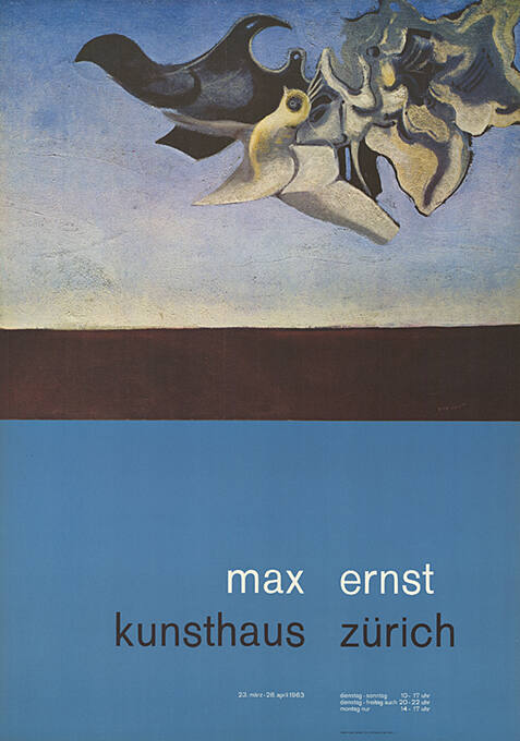 Max Ernst, Kunsthaus Zürich