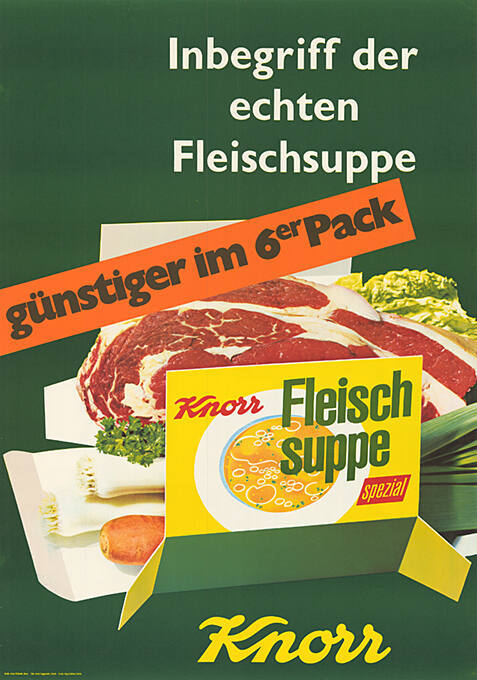 Inbegriff der echten Fleischsuppe, Günstiger im 6er Pack, Knorr, Fleischsuppe, spezial