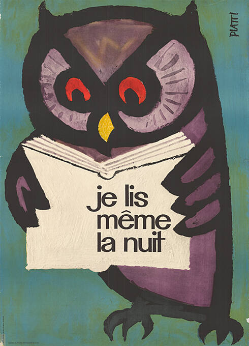 Je lis même la nuit