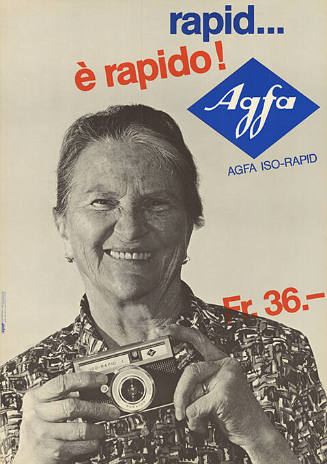 Rapid… è rapido! Agfa, Fr. 36.–