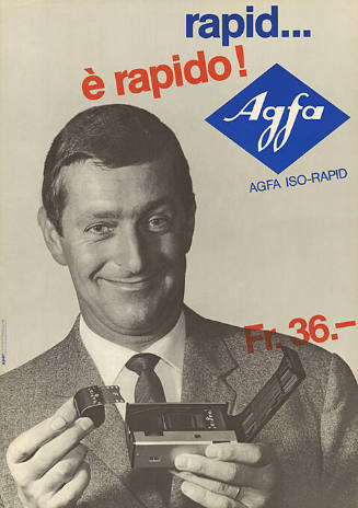 Rapid… è rapido! Agfa, Fr. 36.–