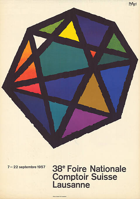 38ᵉ Foire Nationale, Comptoir Suisse, Lausanne