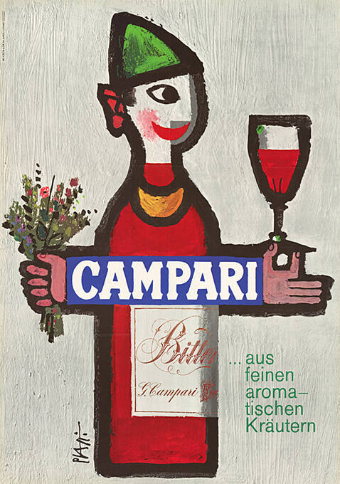 Campari Bitter, …Aus feinen aromatischen Kräutern