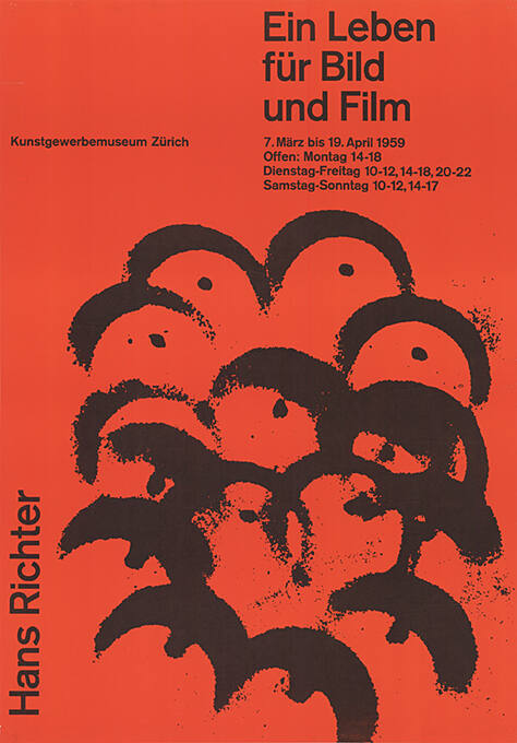 Hans Richter, Ein Leben für Bild und Film, Kunstgewerbemuseum Zürich