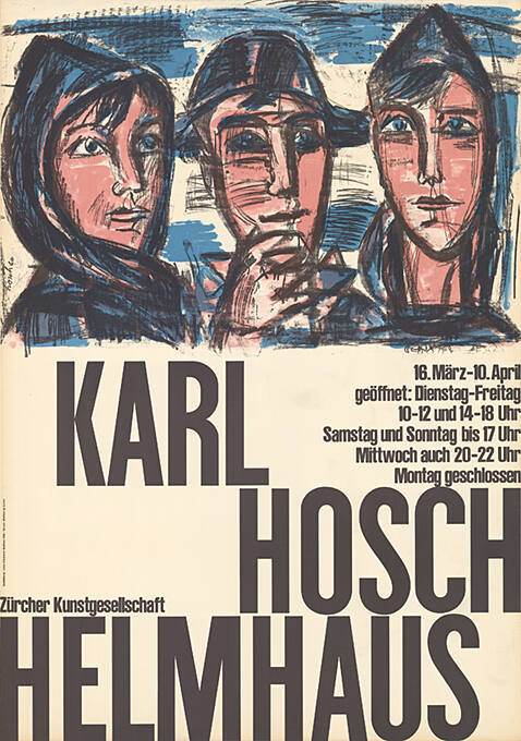 Karl Hosch, Helmhaus Zürich