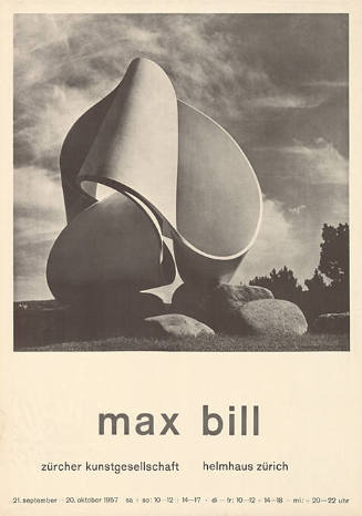 Max Bill, Helmhaus Zürich