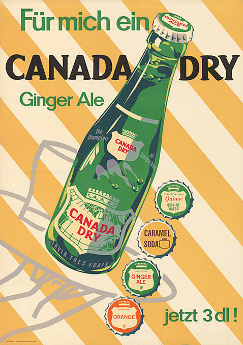 Für mich ein Canada Dry, Ginger Ale