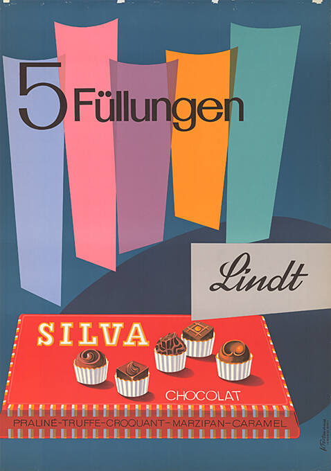 5 Füllungen, Lindt Silva