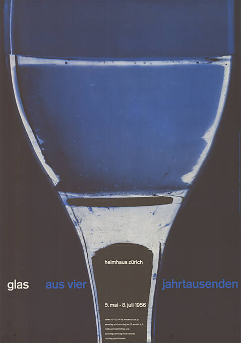 Glas aus vier Jahrtausenden, Helmhaus Zürich