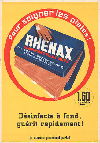 Pour soigner les plaies, Rhenax Compresses Vulnéraires