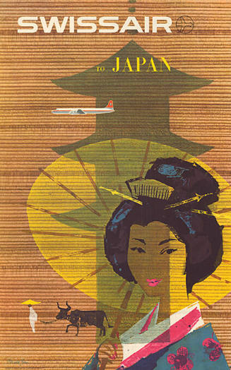 Swissair to Japan