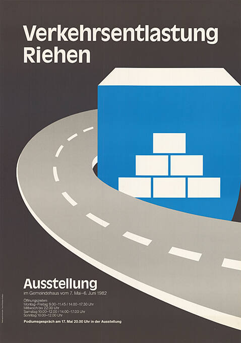 Verkehrsentlastung Riehen, Ausstellung im Gemeindehaus