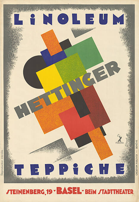 Linoleum, Teppiche, Hettinger, Basel