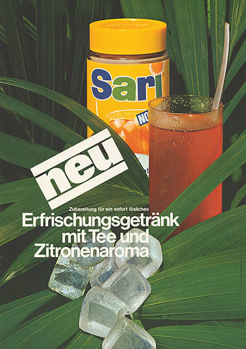 Neu, Sari Erfrischungsgetränk mit Tee und Zitronenaroma