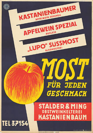 Most für jeden Geschmack, Kastanienbaumer, Apfelwein spezial, Lupo Süssmost, Stalder & Ming