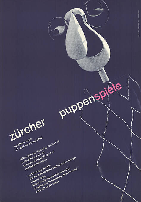 Zürcher Puppenspiele, Helmhaus Zürich