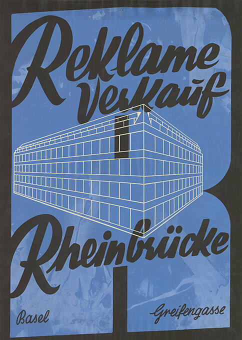 Reklameverkauf, Rheinbrücke Basel