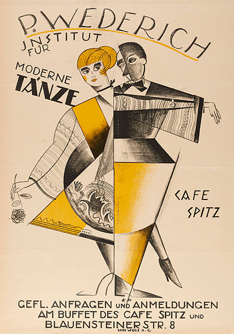 P. Wederich, Institut für moderne Tänze, Cafe Spitz