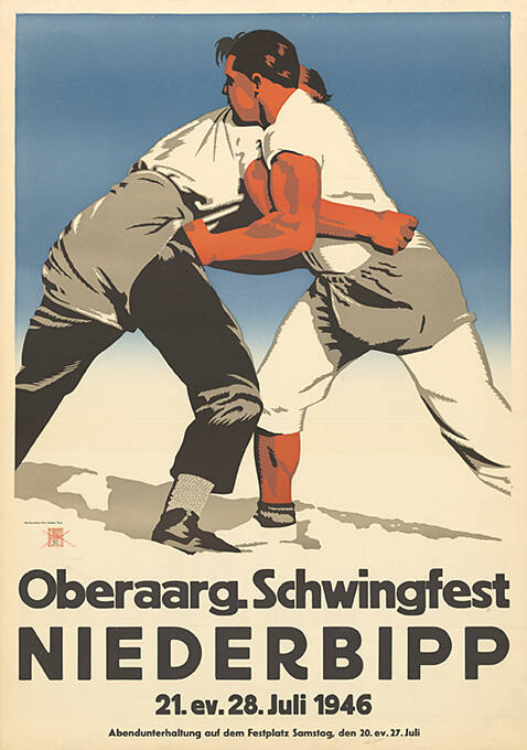 Oberaarg. Schwingfest, Niederbipp