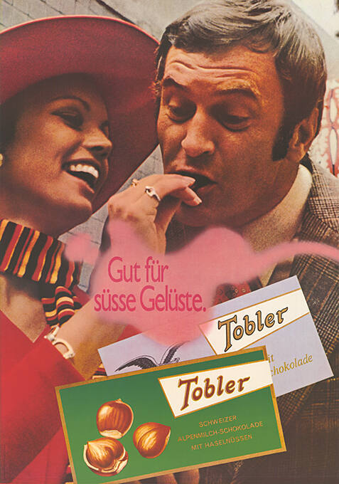 Gut für süsse Gelüste. Tobler