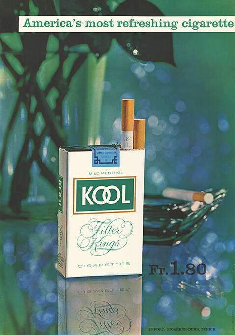 Kool, America’s most refreshing cigarette