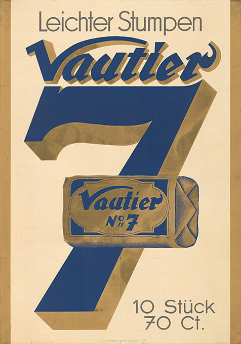 Leichter Stumpen, Vautier Nº 7