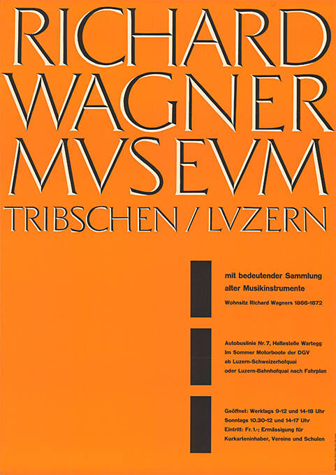 Richard Wagner Museum, Tribschen / Luzern