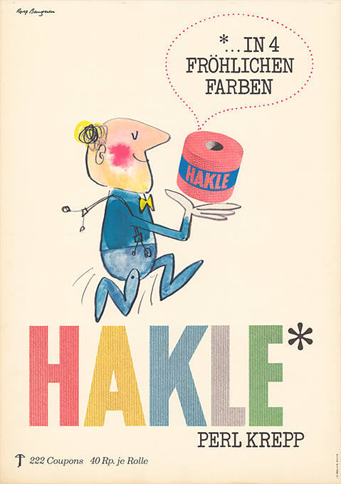 Hakle* Perlkrepp, *…in 4 fröhlichen Farben