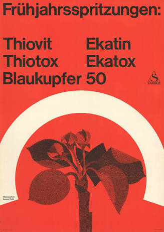 Frühjahrsspritzungen: Thiovit, Ekatin, Thiotox, Ekatox, Blaukupfer 50, Sandoz