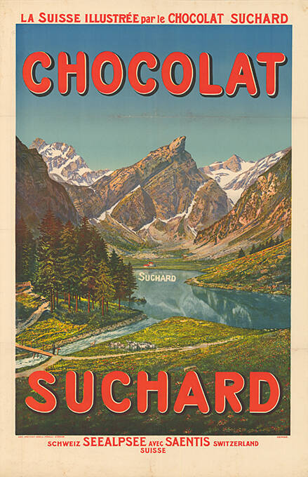 Chocolat Suchard, Seealpsee avec Saentis