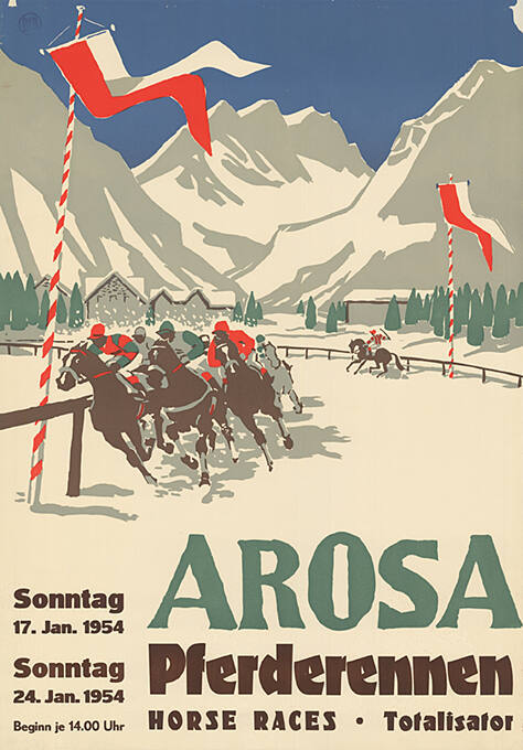 Arosa, Pferderennen