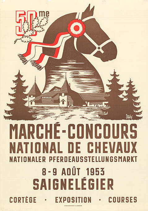 Marché-Concours, National de Chevaux, Saignelégier