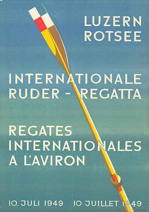 Luzern Rotsee, Internationale Ruder-Regatta